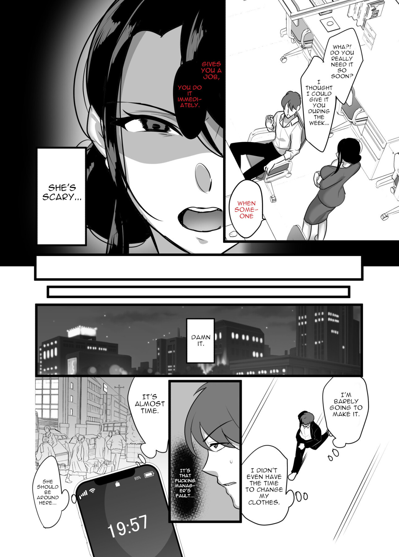 Hentai Manga Comic-I never thought that devilish Manager would become my Fuck Buddy...-Chapter 1-5